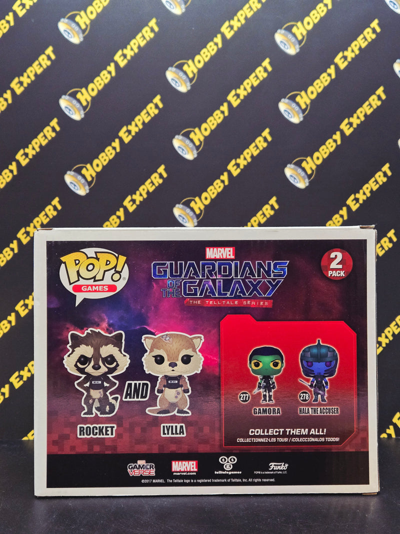 Rocket And Lylla 2Pack - Guardians Of The Galaxy Gamerverse