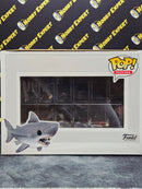 Great White Shark With Diving Tank