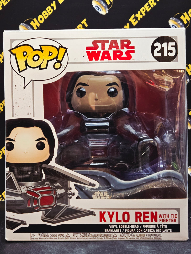 Kylo Ren With Tie Fighter