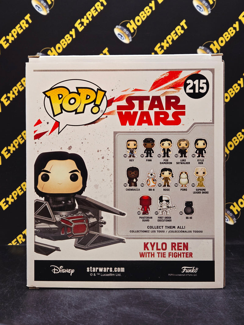 Kylo Ren With Tie Fighter