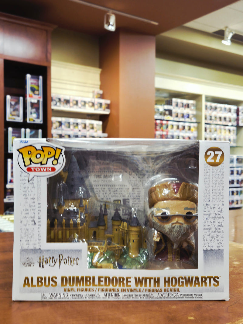 Albus Dumbledore With Hogwarts