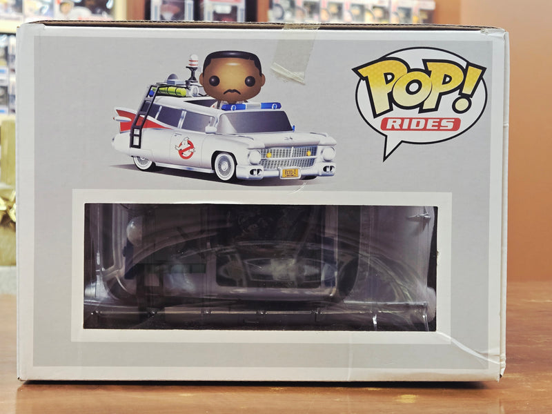 Ecto 1 With Winston Zeddemore
