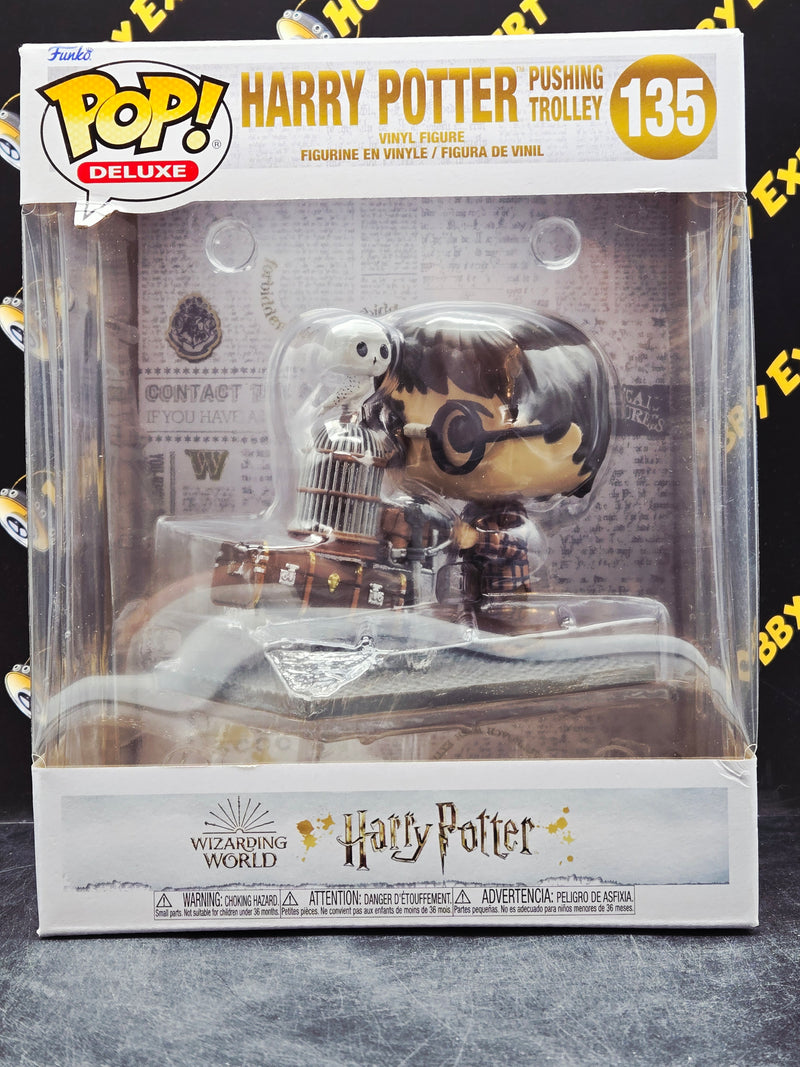 Harry Potter Pushing Trolley