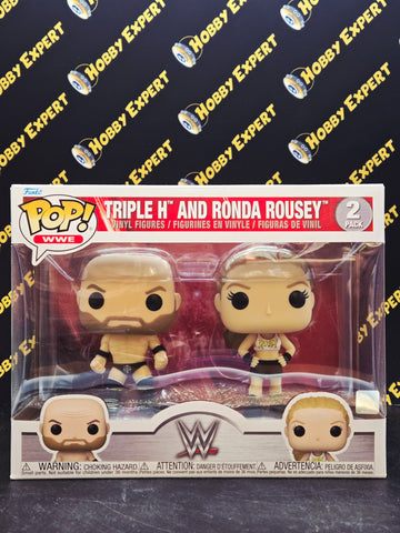 Tripe H & Ronda Rousey - WWE