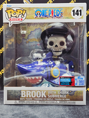 Brook With Shark Submerge #141 - 2025 Fall Convention - One Piece