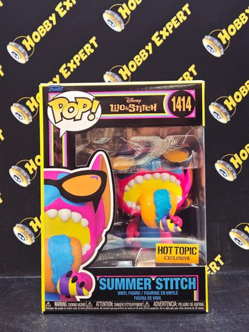 Summer Stitch #1414 - Hot Topic Excl. / Blacklight - Disney Lilo & Stitch