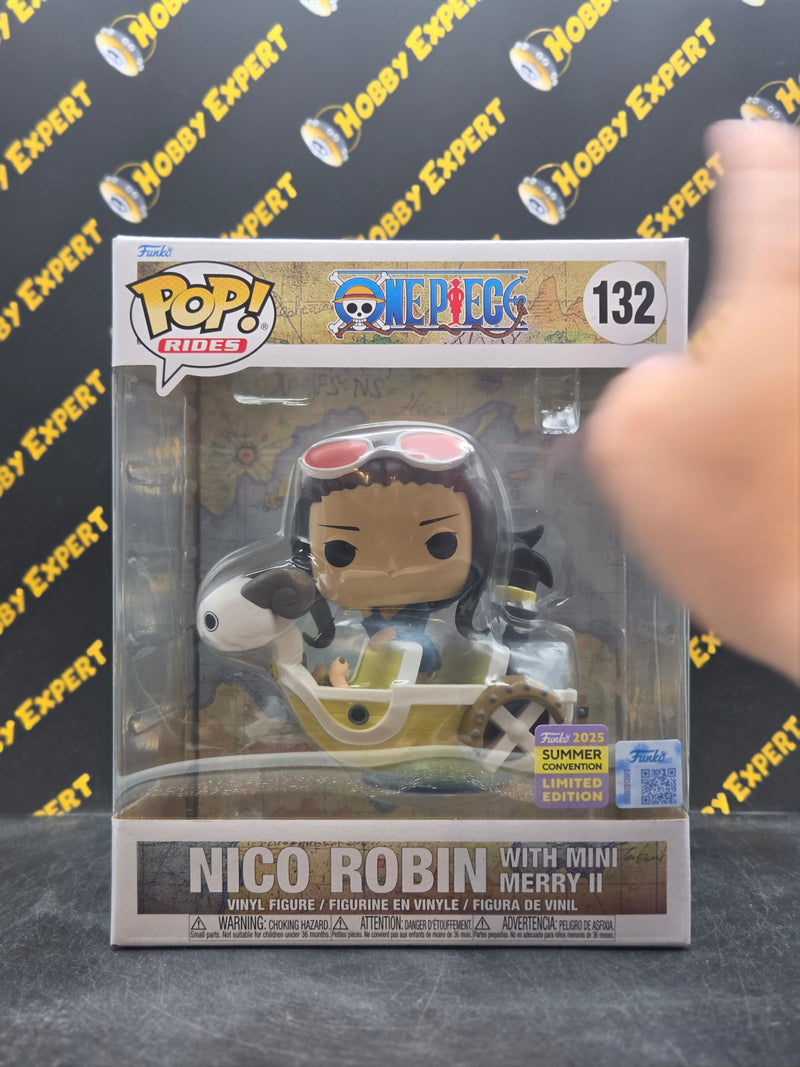 Nico Robin With Mini Merry 2