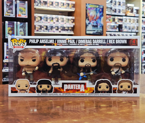 Philip Anselmo / Vinnie Paul / Dimebag Darrell / Rex Brown 4 Pack - Pantera