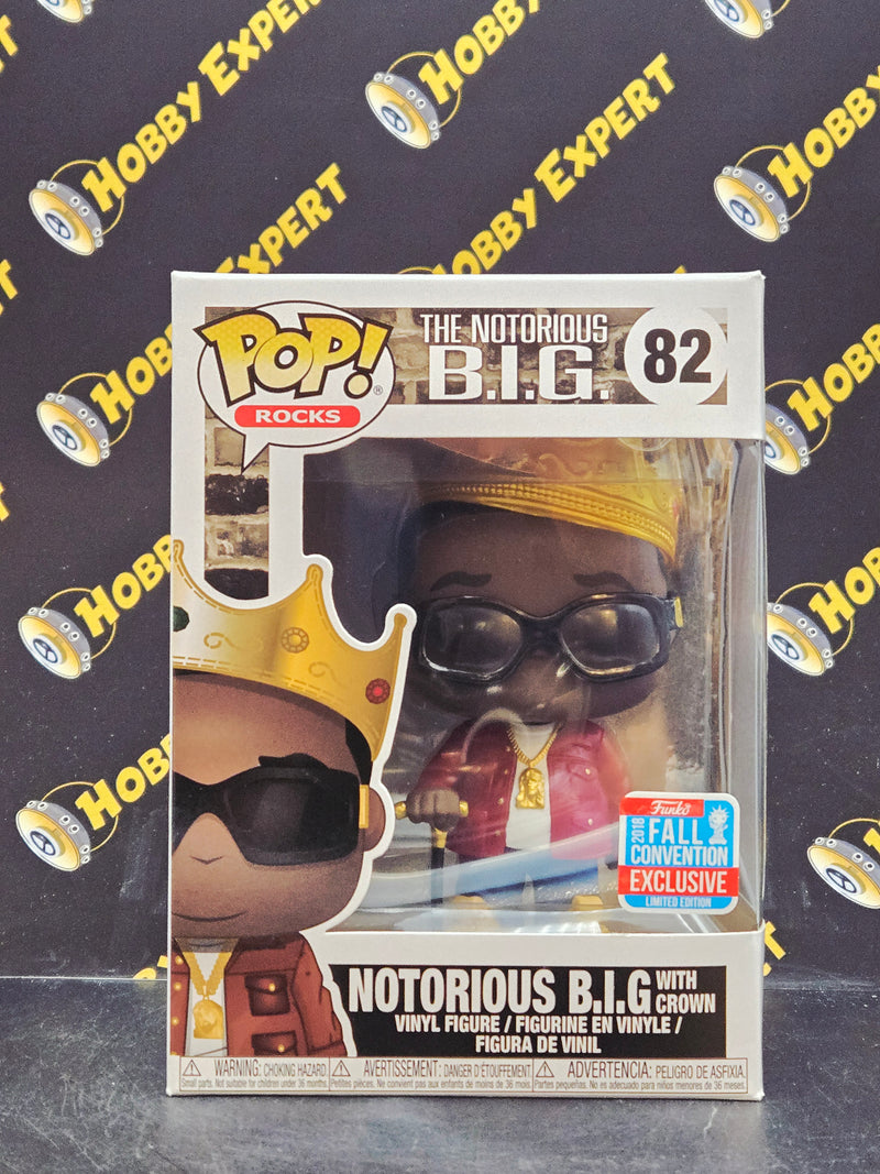 Notorious B.I.G With Crown