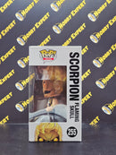Scorpion Flaming Skull