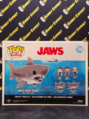 Great White Shark With Diving Tank