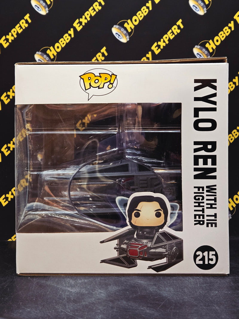 Kylo Ren With Tie Fighter