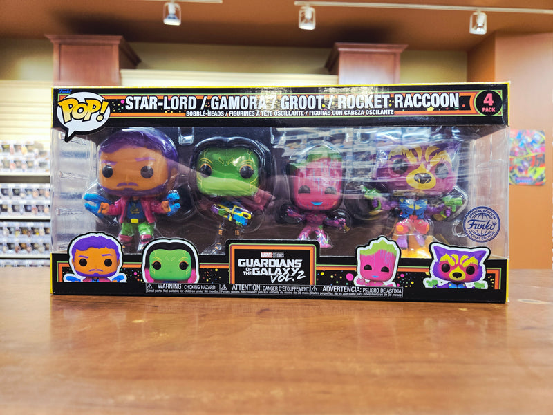 Star-Lord / Gamora / Groot / Rocket Raccoon 4 Pack - Funko SE - Guardians Of The Galaxy Vol 2