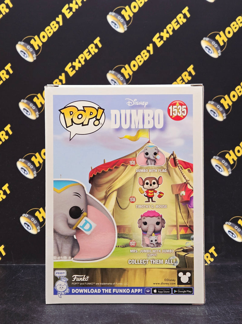 Dumbo With Flag