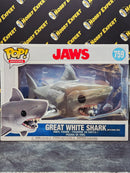 Great White Shark With Diving Tank