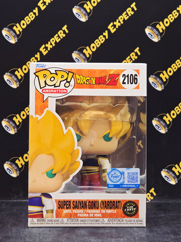 Super Saiyan Goku Yardrat #2106 - Glow Chase / Funko Excl. - Dragonball Z