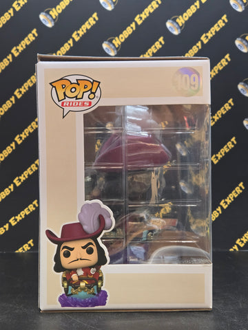 Captain Hook at the Peter Pan's Flight Attraction #109 - Rides 6 inch - Walt Disney World 50