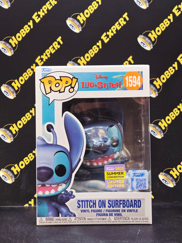 Stitch On Surfboard #1594 - 2025 SDCC Shared Excl. - Disney Lilo & Stitch