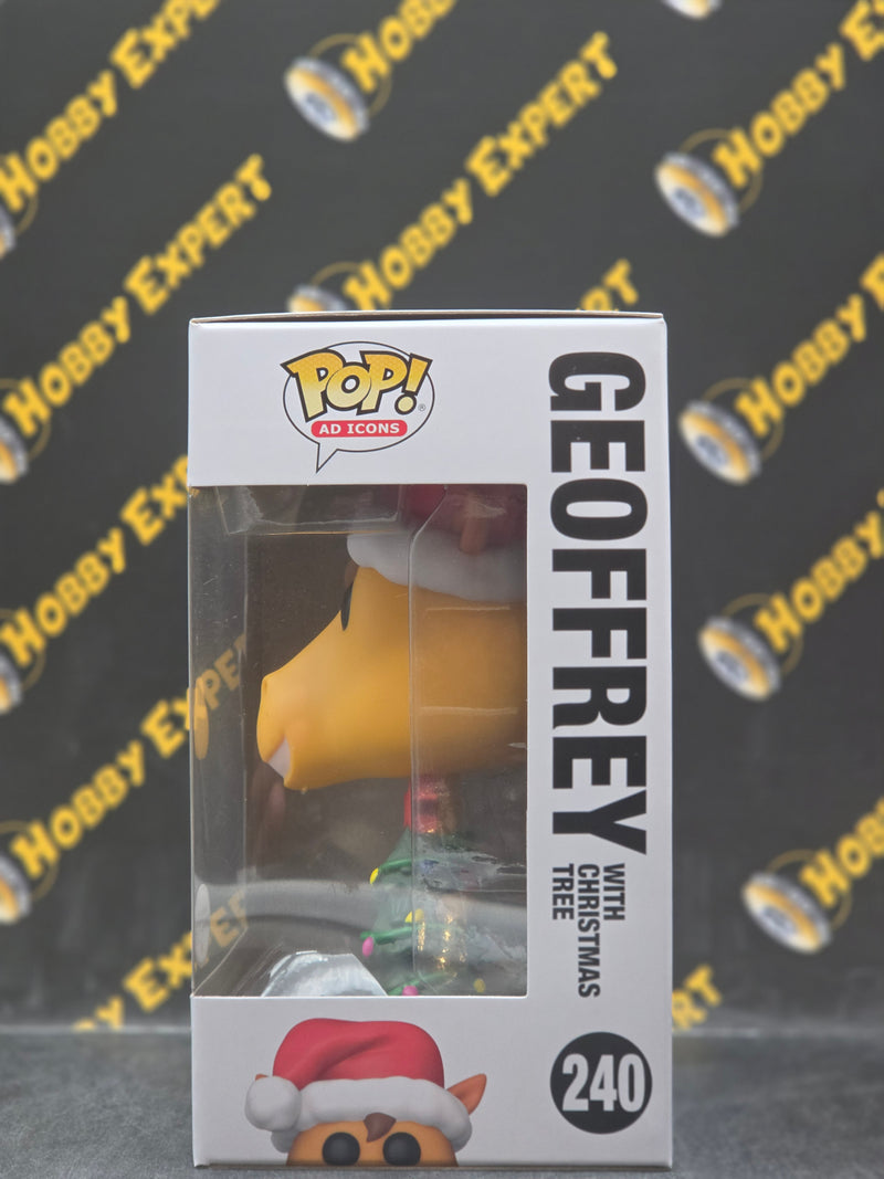 Geoffrey With Christmas Tree
