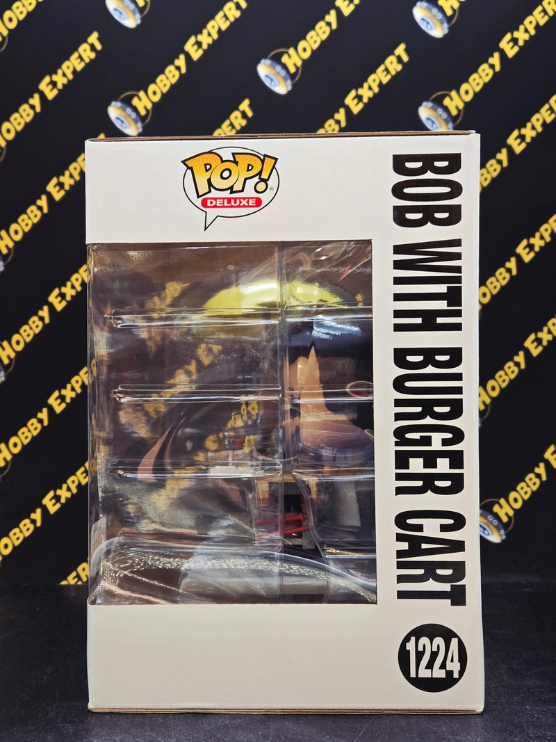 Bob With Burger Cart
