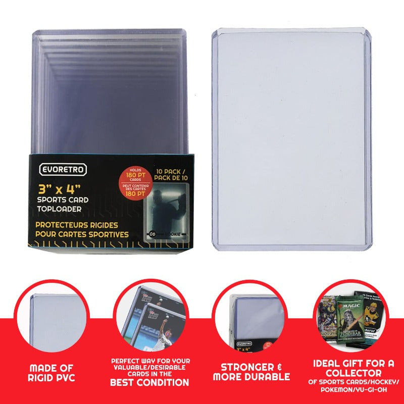 Evoretro 180 PT Toploader (10 unit per pack)