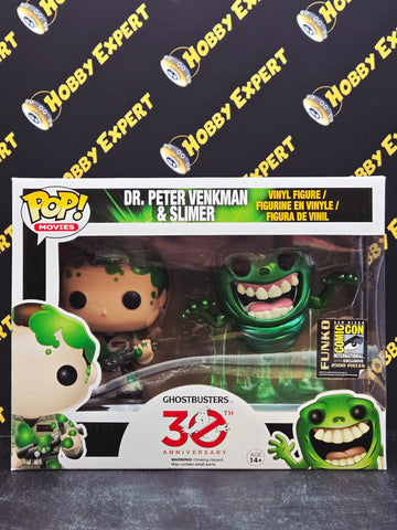 Dr. Peter Venkman & Slimer 2 Pack - 2014 SDCC 2500 PCS - Ghosbusters 30th Anniversary