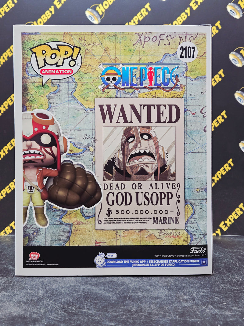 God Usopp Wanted Poster