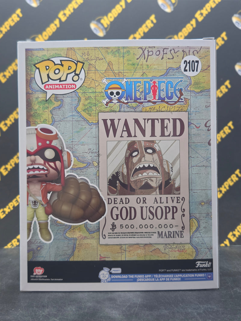 God Usopp Wanted Poster