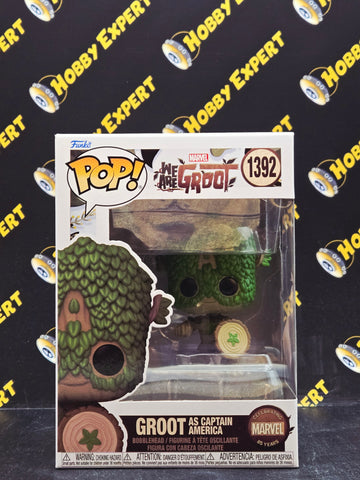 Groot As Captain America #1392 - We Are Groot