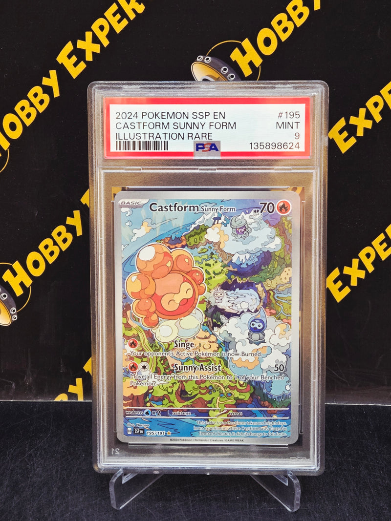 Castform Sunny Form Illustration Rare
