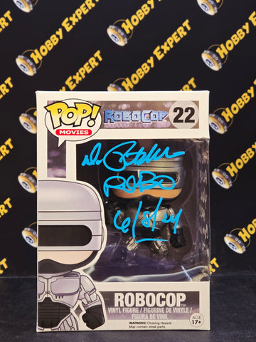 Robocop #22 Autographed By Peter Weller With Quote / IA Certified - Robocop