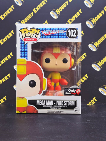 Mega Man - Fire Storm #102 - Only At Gamestop - Megaman
