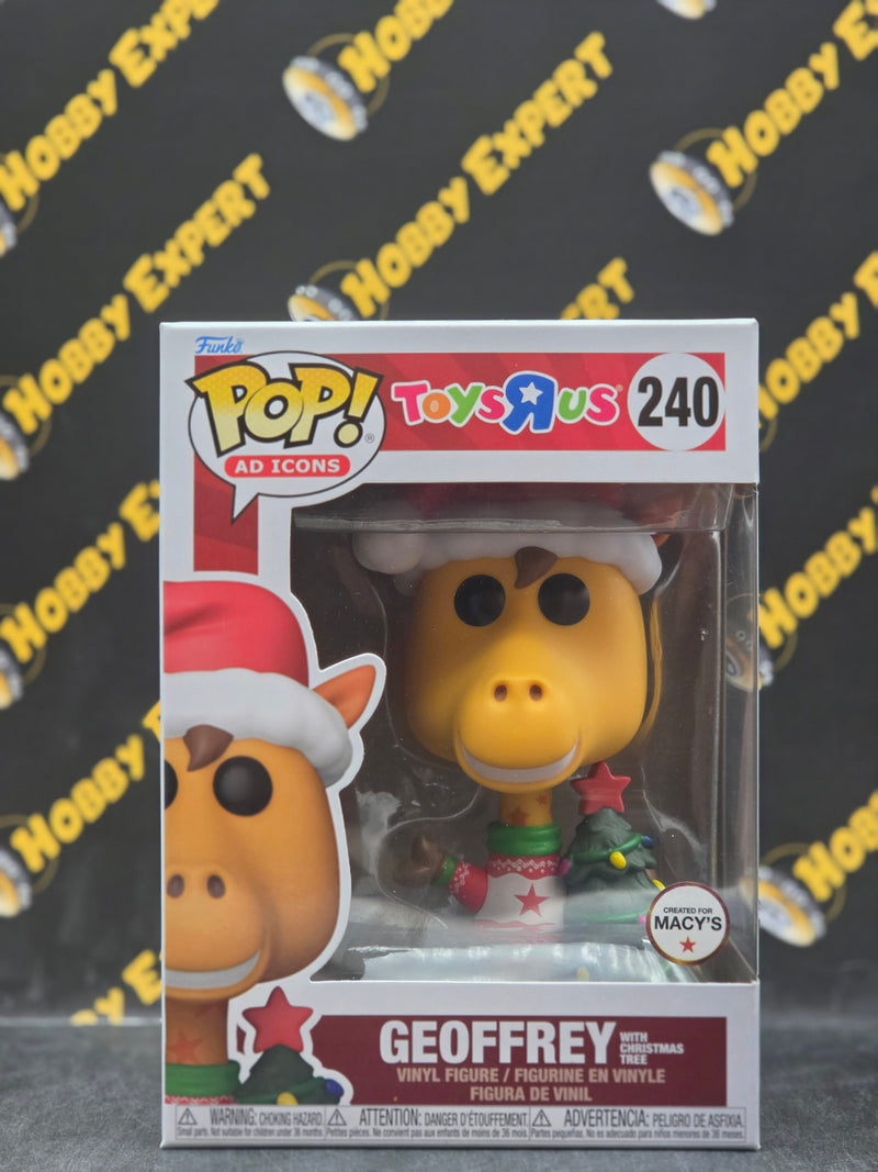 Geoffrey With Christmas Tree