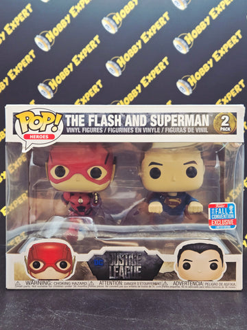 The Flash And Superman 2 Pack - 2018 Fall Convention - Juatice League