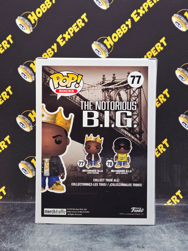 Notorious B.I.G. with Crown