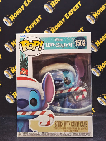 Stitch With Candy Cane #1502 - Disney Lilo & Stitch