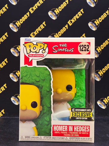 Homer In Hedges #1252 - EE Exclusive - The Simpsons