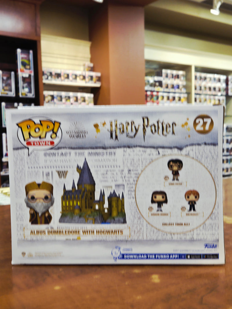 Albus Dumbledore With Hogwarts