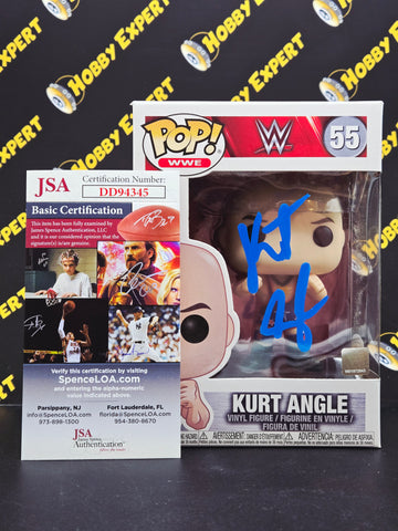 Kurt Angle #55 - Signed By Kurt Angle / JSA Certified - WWE