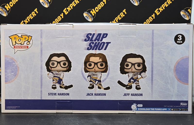 The Hanson Brothers 3 Pack - Slap Shot