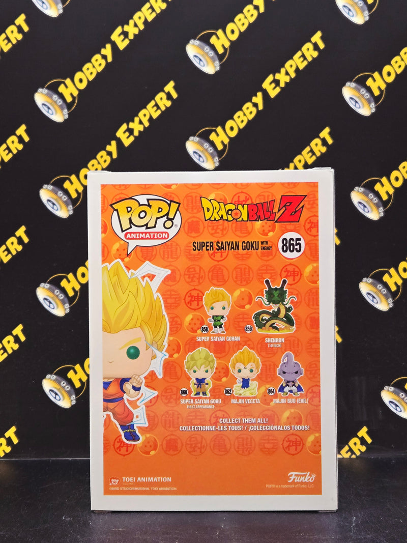Super Saiyan Goku With Energy