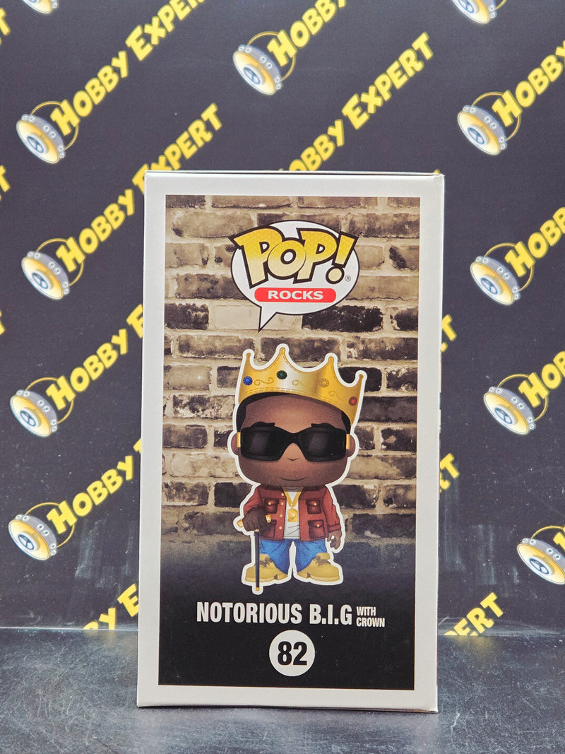Notorious B.I.G With Crown