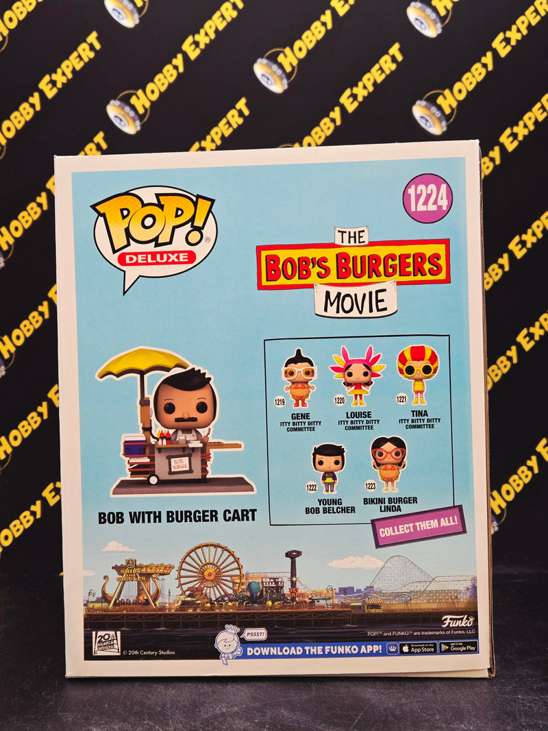 Bob With Burger Cart