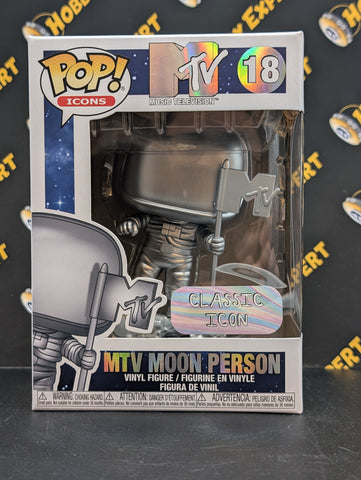 Mtv Moon Person #18 Classic Icon - MTV Music Televison