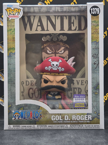 Wanted Poster Gol D. Roger #1379 - SDCC 2023 - One Piece