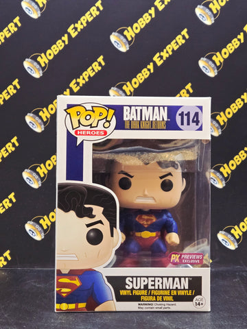 Superman #114 - PX Previews Excl. - Batman The Dark Knight Returns