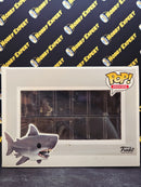 Great White Shark With Diving Tank