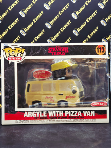 Argyle With Pizza Van #113 - Only At Target - Stranger Things