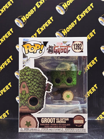 Groot As Captain America #1392 - We Are Groot