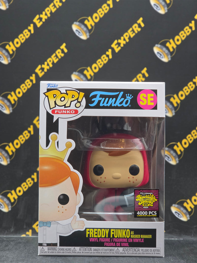 Freddy Funko As Masked Manager Square